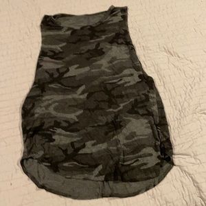 Strut this camo tank top